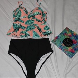 Cupshe high waisted tankini